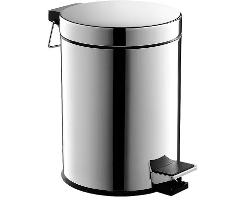 Купить Ведро для мусора Haiba HB701 Хром в магазине сантехники Santeh-Crystal.ru