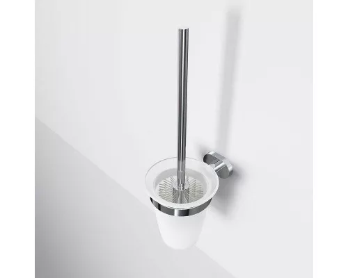 Купить Ершик для унитаза AM.PM Sense A7433300 Хром в магазине сантехники Santeh-Crystal.ru