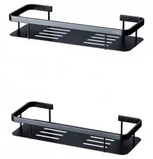 Полка корзина AM.PM Sense L A7453222 Черная матовая