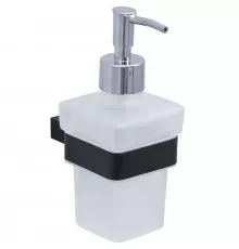 Дозатор для жидкого мыла Allen Brau Infinity 6.21006-31 Черный матовый