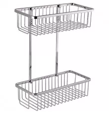 Полка корзина Aquanet 8147 Хром