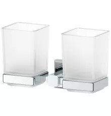 Стакан для зубных щеток Artwelle Hagel 9928A двойной Хром