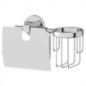 Держатель туалетной бумаги Artwelle Harmonie HAR 051 с крышкой Хром