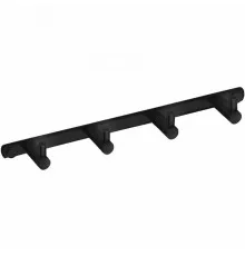 Вешалка для полотенец Bemeta Dark 104606100 Черная матовая