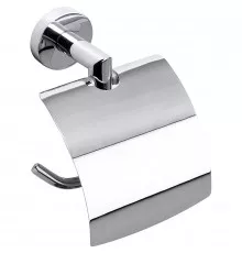 Держатель туалетной бумаги Bemeta Omega 104212012 с крышкой Хром