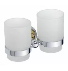 Держатель  для стакана Bemeta Retro Gold and Сhrom 144210028 Золото хром