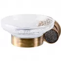 Мыльница Boheme Royal Cristal 10923-BR Бронза