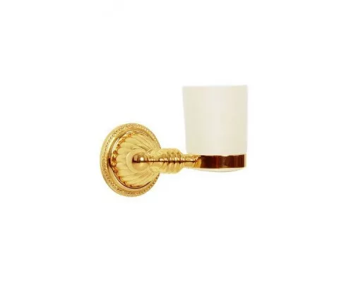 Заказать Стакан для зубных щеток Boheme Hermitage 10353 Золото в магазине сантехники Santeh-Crystal.ru