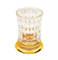 Стакан для зубных щеток Boheme Imperiale 10412 Золото