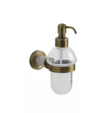 Дозатор для жидкого мыла Boheme Murano 10912-W-BR Бронза