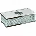 Салфетница Boheme Murano Cristal 10231 Хром