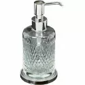 Дозатор для жидкого мыла Boheme Murano Cristal 10227 Хром