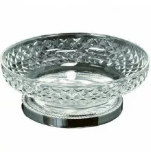 Мыльница Boheme Murano Cristal 10204 Хром