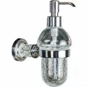 Дозатор для жидкого мыла Boheme Murano Cristal 10912-CRST-CH Хром