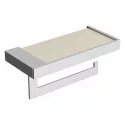 Держатель туалетной бумаги Boheme Qubic 10721-CR цвет Хром