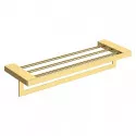 Полка для полотенец Boheme Qubic 10737-G цвет Золото