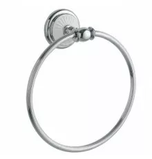 Кольцо для полотенец Boheme Vogue Bianco 10135 Хром