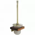 Ершик для унитаза Bronze de Luxe Forest 10706G Орех Золото матовое Ершик для унитаза Bronze de Luxe Forest 10706G Орех Золото матовое