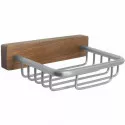 Мыльница Bronze de Luxe Forest 10703C Орех Хром матовый Мыльница Bronze de Luxe Forest 10703C Орех Хром матовый