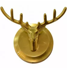 Двойной крючок Bronze de Luxe Royal 81152 Олень Бронза