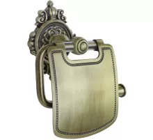 Держатель туалетной бумаги Bronze de Luxe Royal R25003 с крышкой Бронза