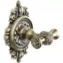 Двойной крючок Bronze de Luxe Виндзор R25203 Бронза