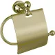 Заказать Держатель туалетной бумаги Cezares Olimp-TRH-02-M с крышкой Бронза в магазине сантехники Santeh-Crystal.ru
