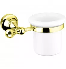 Стакан для зубных щеток Cezares Olimp OLIMP-TUM-03/24-M Золото 24 карат