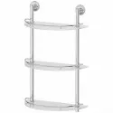 Стеклянная полка FBS Ellea 082 Хром