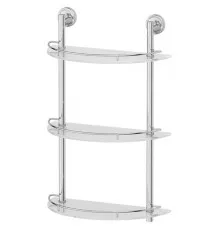 Стеклянная полка FBS Ellea 082 Хром