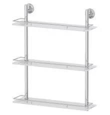 Стеклянная полка FBS Ellea 069 Хром