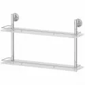 Стеклянная полка FBS Ellea 065 Хром
