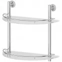 Стеклянная полка FBS Vizovice 081 Хром