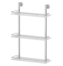 Стеклянная полка FBS Vizovice 068 Хром