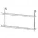 Стеклянная полка FBS Vizovice 066 Хром