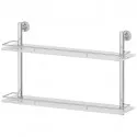 Стеклянная полка FBS Vizovice 065 Хром