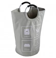 Корзина для белья Fixsen FX-1011 Серая