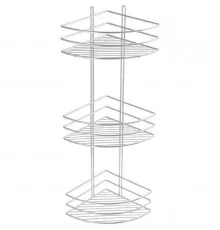 Полка корзина Fixsen FX-710-3 угловая Хром