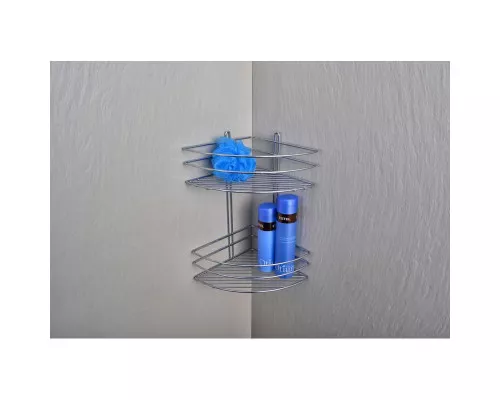 Заказать Угловая полка Fixsen FX-850-2 Хром в магазине сантехники Santeh-Crystal.ru