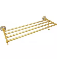 Полка для полотенец Fixsen Bogema Gold FX-78515G Золото