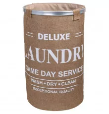 Корзина для белья Fixsen Eco Style FX-1032 Бежевая