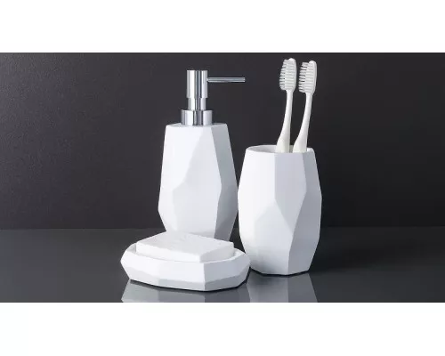 Заказать Стакан для зубных щеток Fixsen Flat FX-290-3 Белый в магазине сантехники Santeh-Crystal.ru