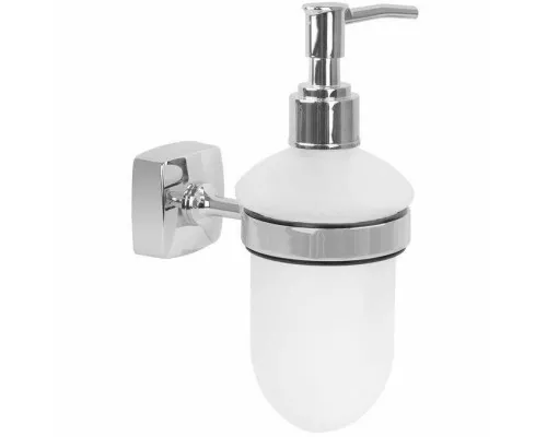 Купить Дозатор жидкого мыла Fixsen Kvadro FX-61312 Хром в магазине сантехники Santeh-Crystal.ru