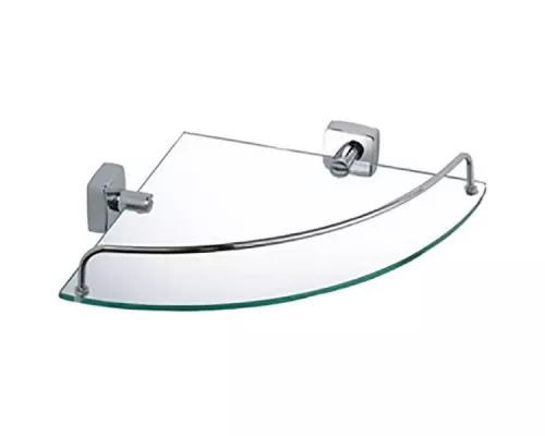 Купить Угловая полка Fixsen Kvadro FX-61303A Хром в магазине сантехники Santeh-Crystal.ru