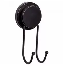 Двойной крючок Fixsen Magic Black FX-45005A Черный матовый
