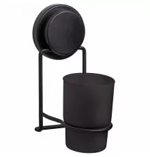 Стакан для зубных щеток Fixsen Magic Black FX-45006 Черный матовый