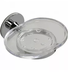 Мыльница Fixsen Round FX-92108 Хром
