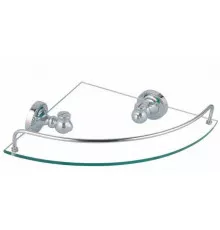 Угловая полка Fixsen Style FX-41103A Хром