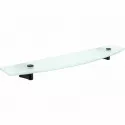 Стеклянная полка Fixsen Trend FX-97803 Черная Стеклянная полка Fixsen Trend FX-97803 Черная