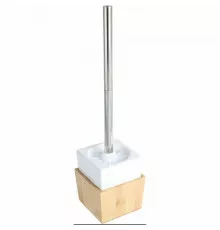 Ершик для унитаза Fixsen Wood FX-110-5 Белый